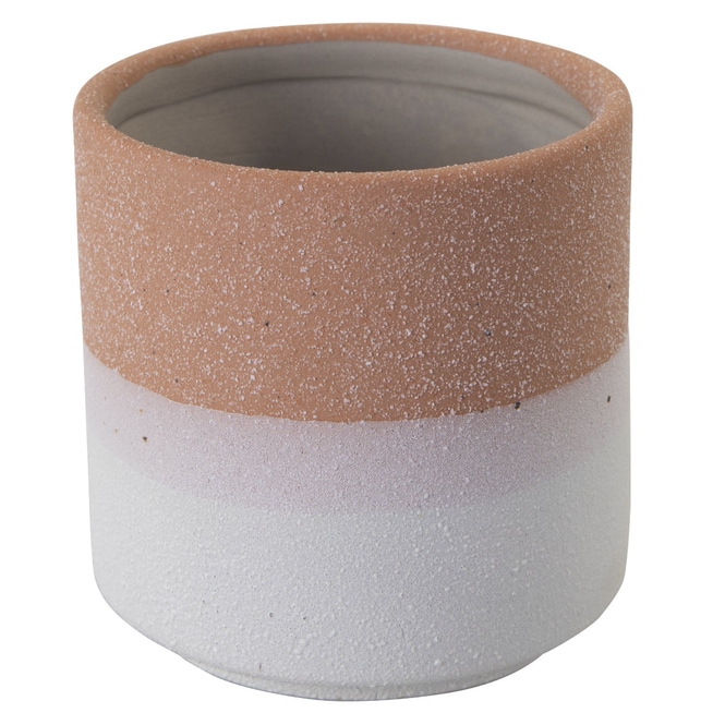 Vase - aus Keramik - ca. 10 x 10 x 10,5 cm
