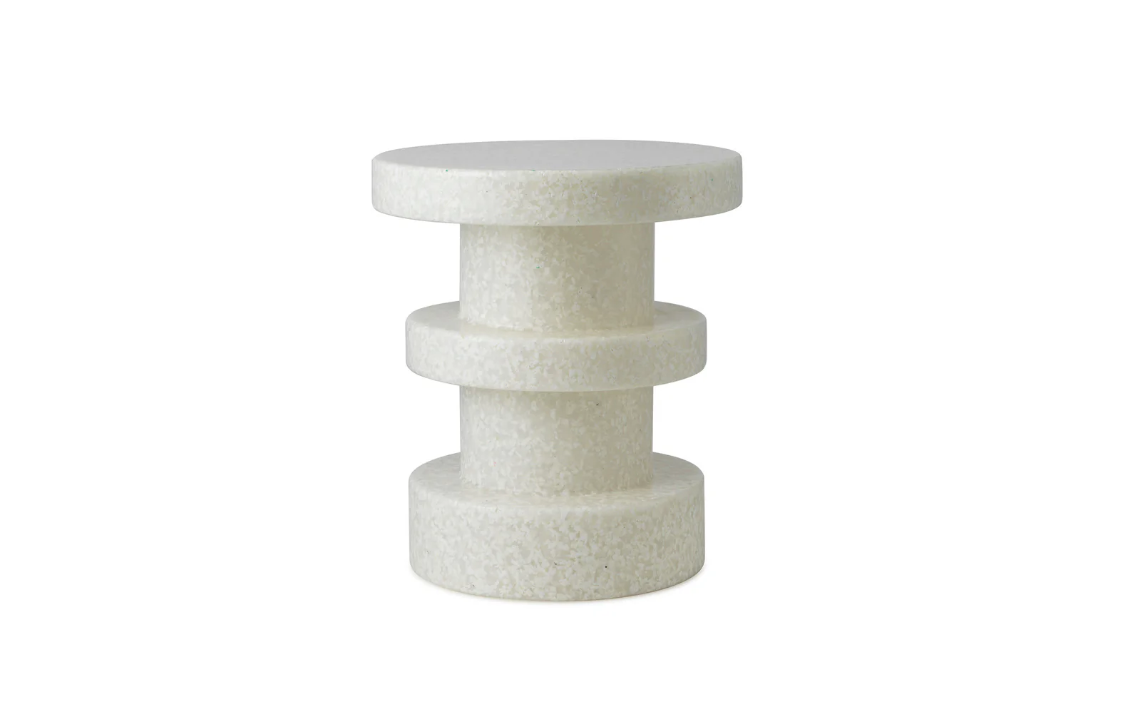 Normann Copenhagen  Bit Stack skammel - hvid