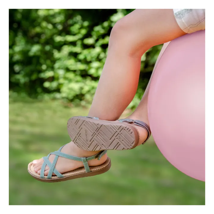 Shangies Sandales Scratchs | Vert
