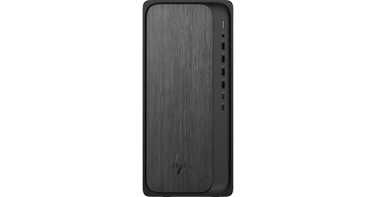 HPOmniDesk M02-0025nd (B8EM2EA) pc-systeem  (Zwart/grijs | R5 8500G | Radeon Graphics | 16 GB | 512 GB SSD)