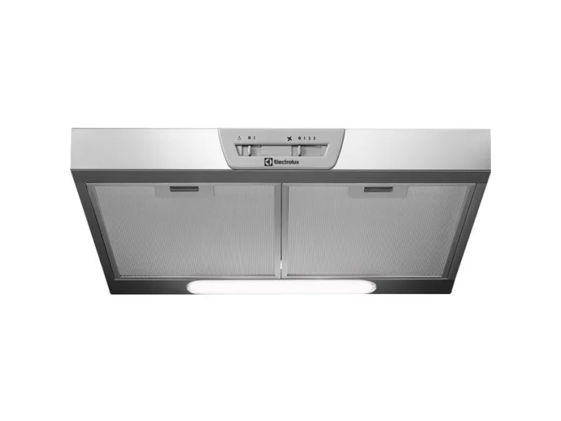 Electrolux LFU216X - Hætte - standard - bredde: 59.8 cm - dybde: 51 cm - udtrækning og recirkulation (-) - rustfrit stål