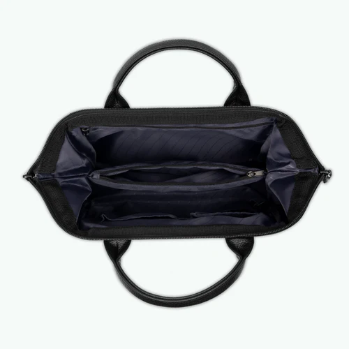 Crossbody Adventurer Catane noir et blanc