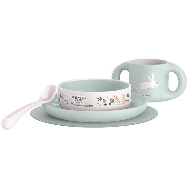 SuavinexSuavinex   Geschirrset wonderland blau