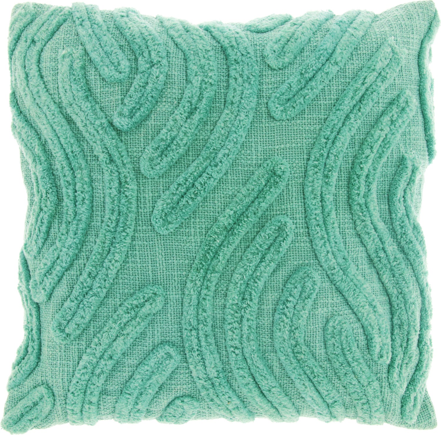 Unique Living sierkussen Paros groen 45 x 45 cm
