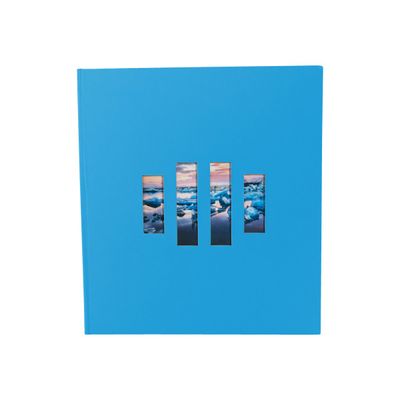 Exacompta Milano - Album photos 29 x 32 cm - 60 pages - bleu