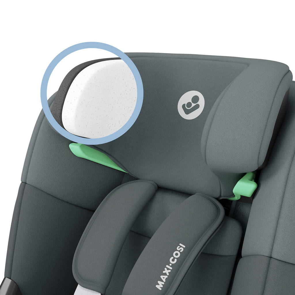 Groeit met het kind mee, is veilig en comfortabelEmerald 360 S Tonal Graphite