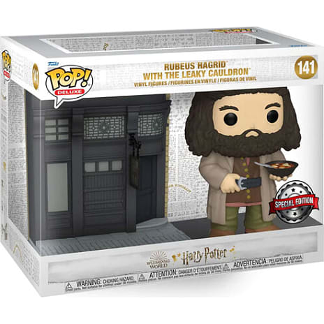 Funko! Pop Deluxe Harry Potter - Rubeus Hagrid with the Leaky Cauldron