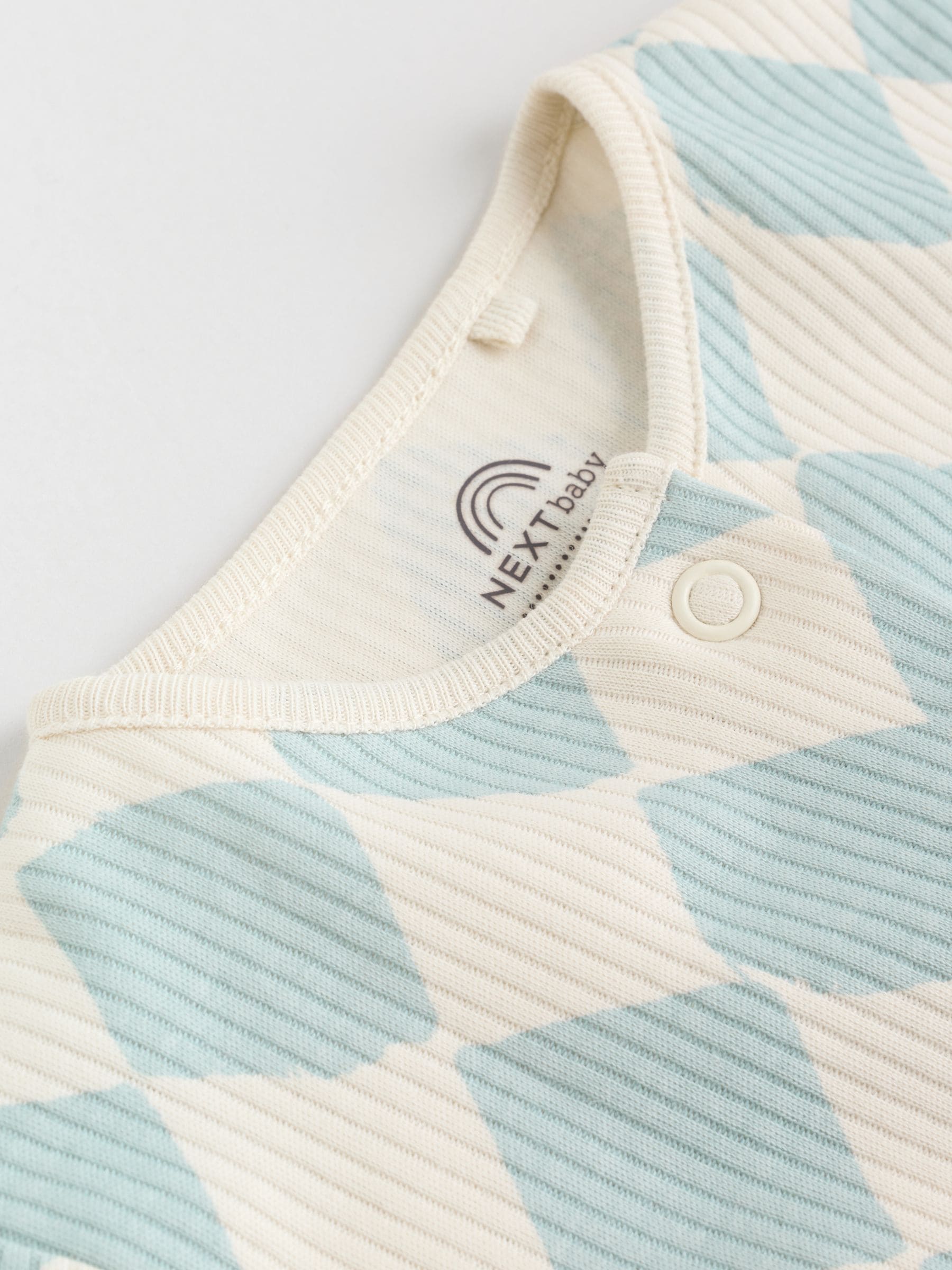 Multi Coloured Checkerboard - Verpakking van 3 babypyjama's (0 mnd-2 jr)