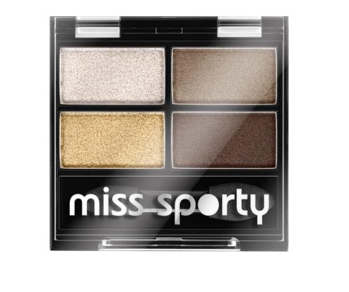 Miss Sporty Oogschaduw Quattro 100% Golden Eye Look 1 stuk