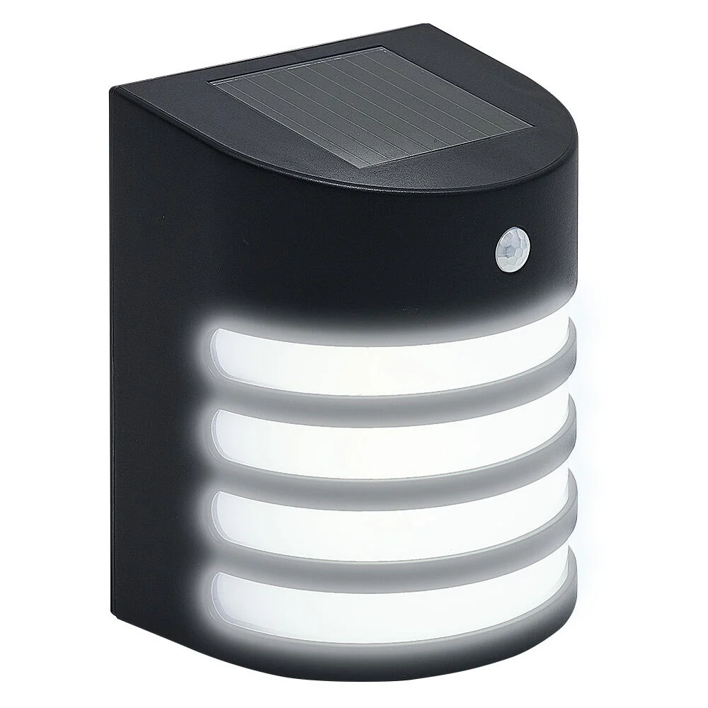 Applique murale lampe solaire 3 LED détecteur de mouvement