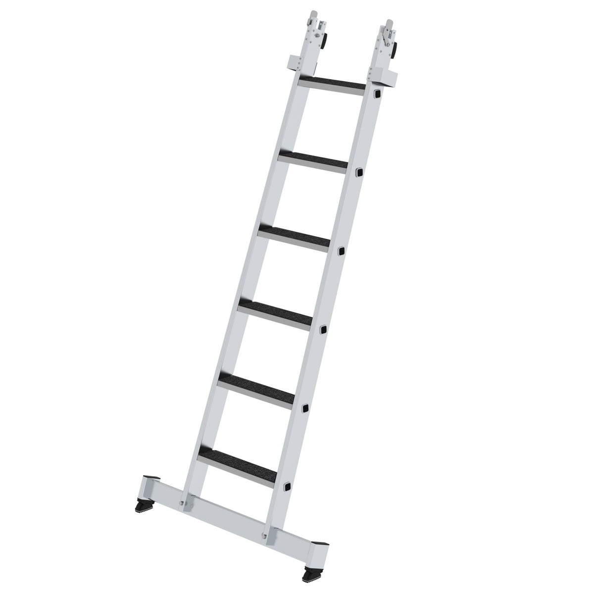PROREGAL Trap Glasreiniger Ladder Basissectie Dwarsbalk & Clip-Step R13 6 Treden