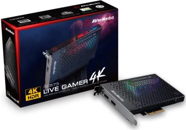AVerMedia Live Gamer 4K GC573 - Videooptagelsesadapter - PCIe 2.0 x4