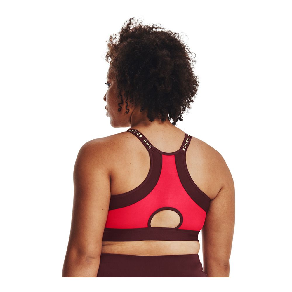 Under Armour INFINITY LOW - Brassière Femme red