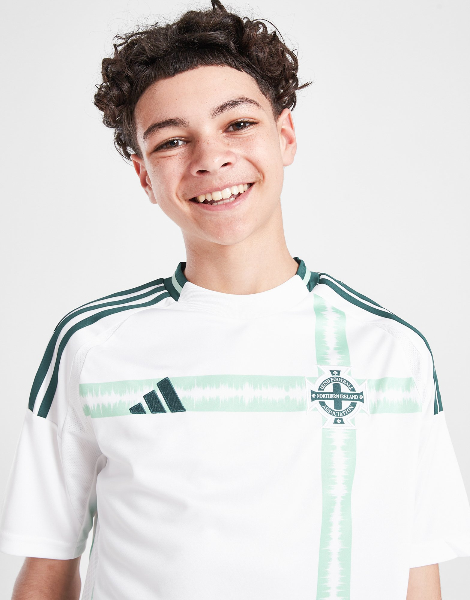 adidas Maillot Irlande du Nord 2024 Match Extérieur Junior