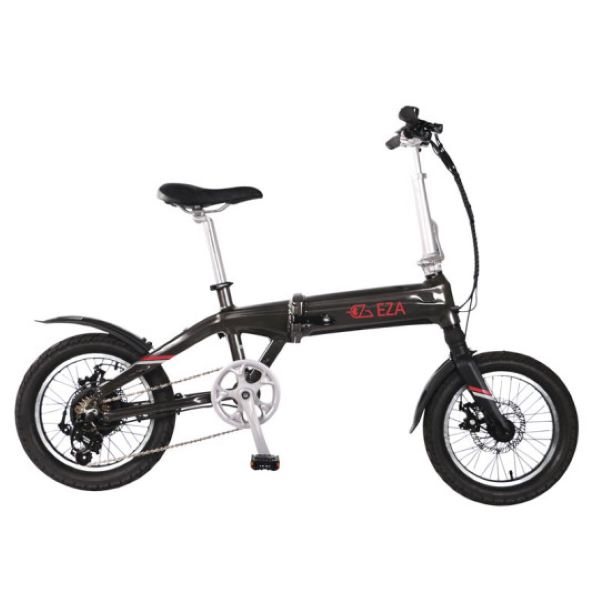 Vélo à assistance électrique pliable Key West 16'' 7.8Ah EZA Noir