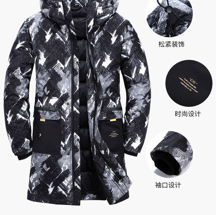 Bay Go Mall - Parka met rits en letters