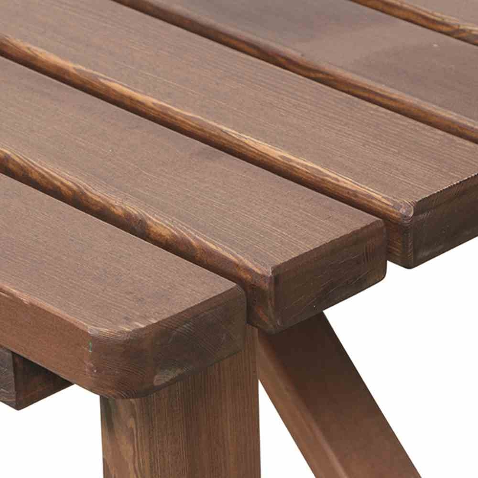 Gartentisch TESSIN - braun - 150x72 cm
