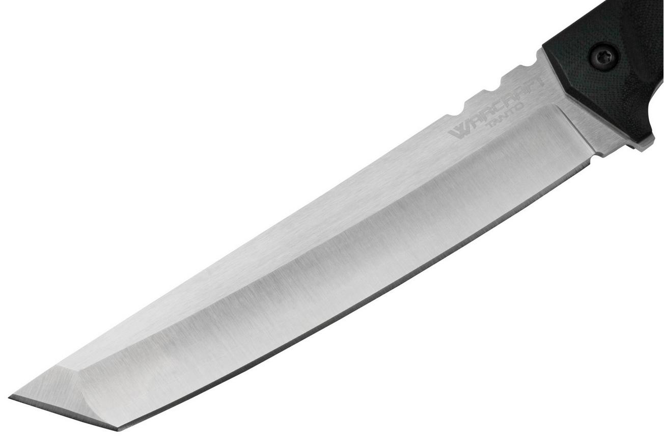 Cold Steel Warcraft Tanto San Mai III, 13UL, vaststaand mes, Lynn C Thompson design