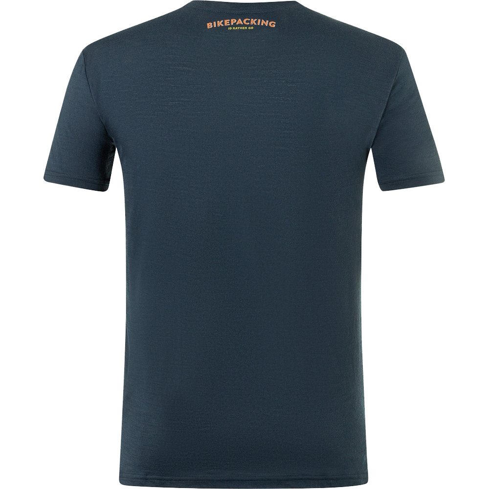 super.natural Bikepacking T-Shirt Herren blueberry