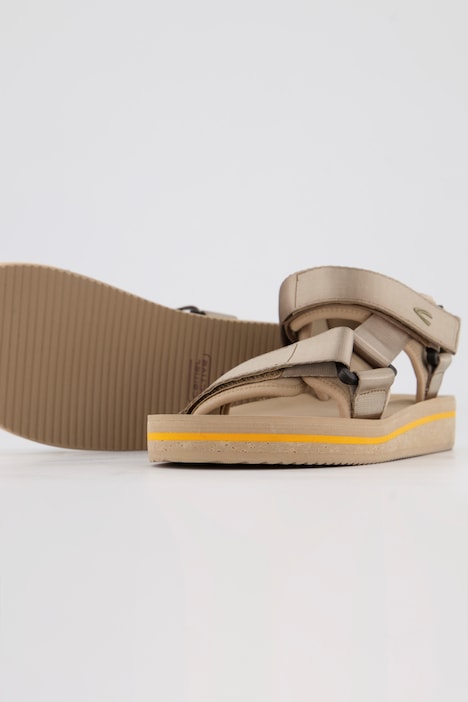 Camel Active, Trekking-Sandalen, Glanzoptik, Klettverschluss