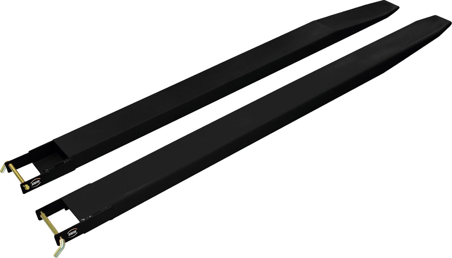 Schefer vorkverlenging voor heftrucks, 2 stuks, 130x60mm, 2500mm