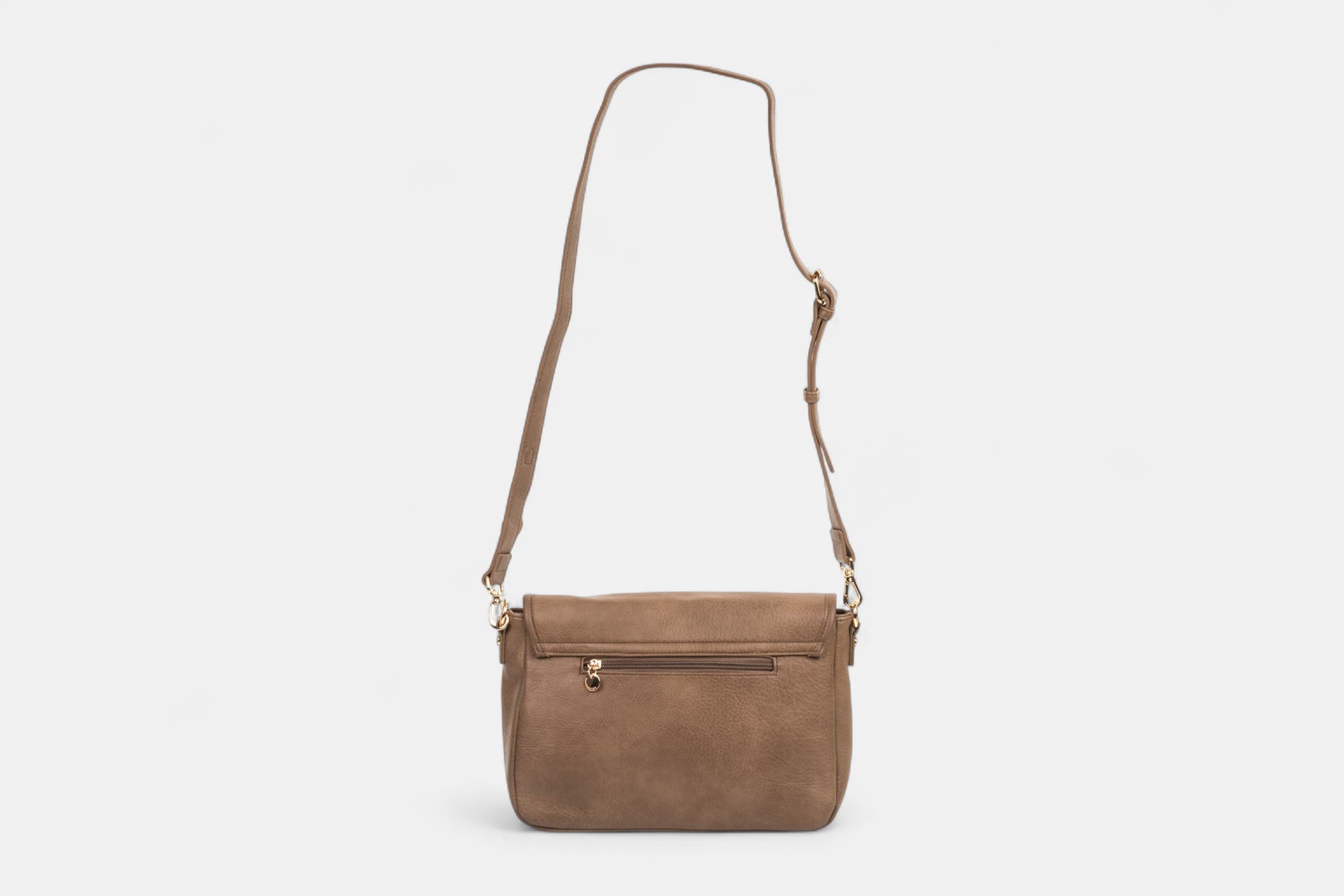 Sac bandoulière taupe