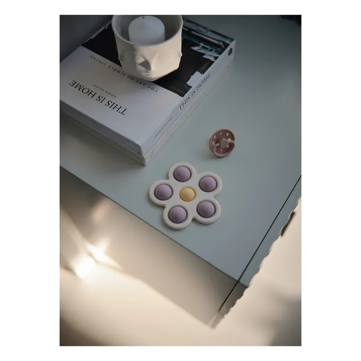 Mushie Jouet pop it en silicone | Lilas