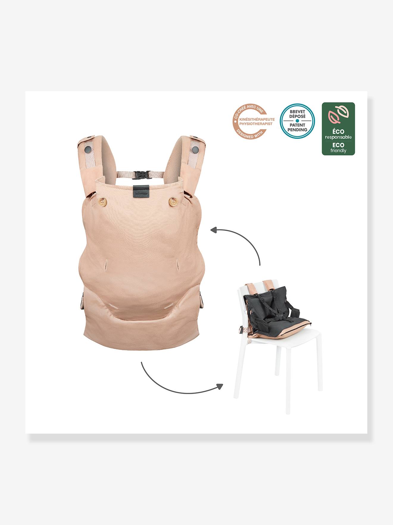 Porta-bebês Moov & Boost BABYMOOV bege