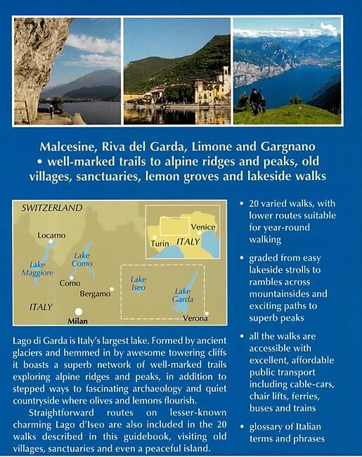 CICERONE - WALKING LAKE GARDA AND ISEO