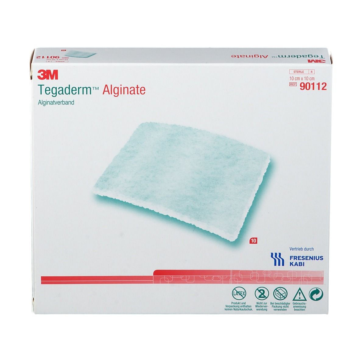 Tegaderm Alginate Kompresse 10 x 10 cm