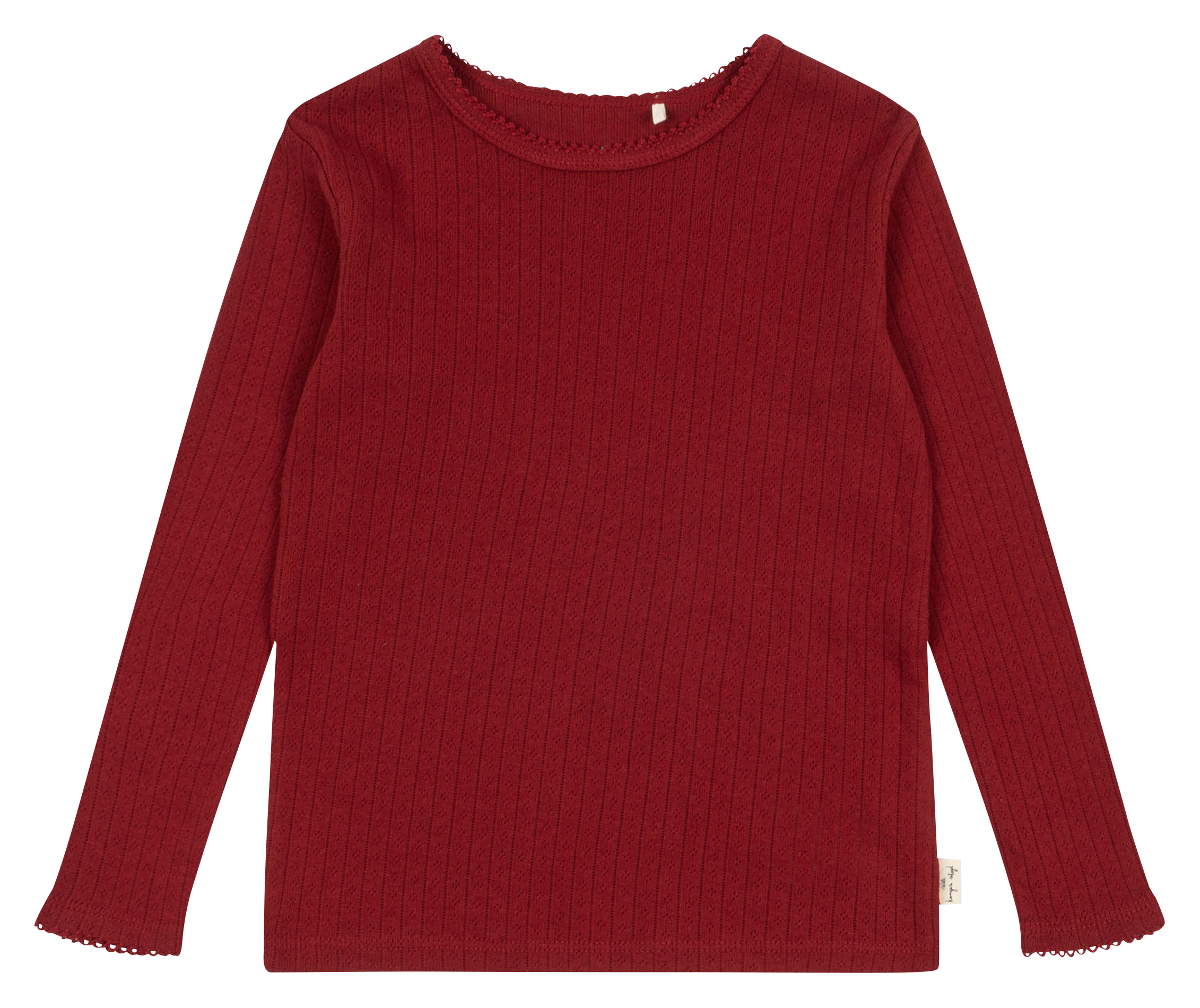 MINNIE - Tee-shirt col rond en bio | Rouge