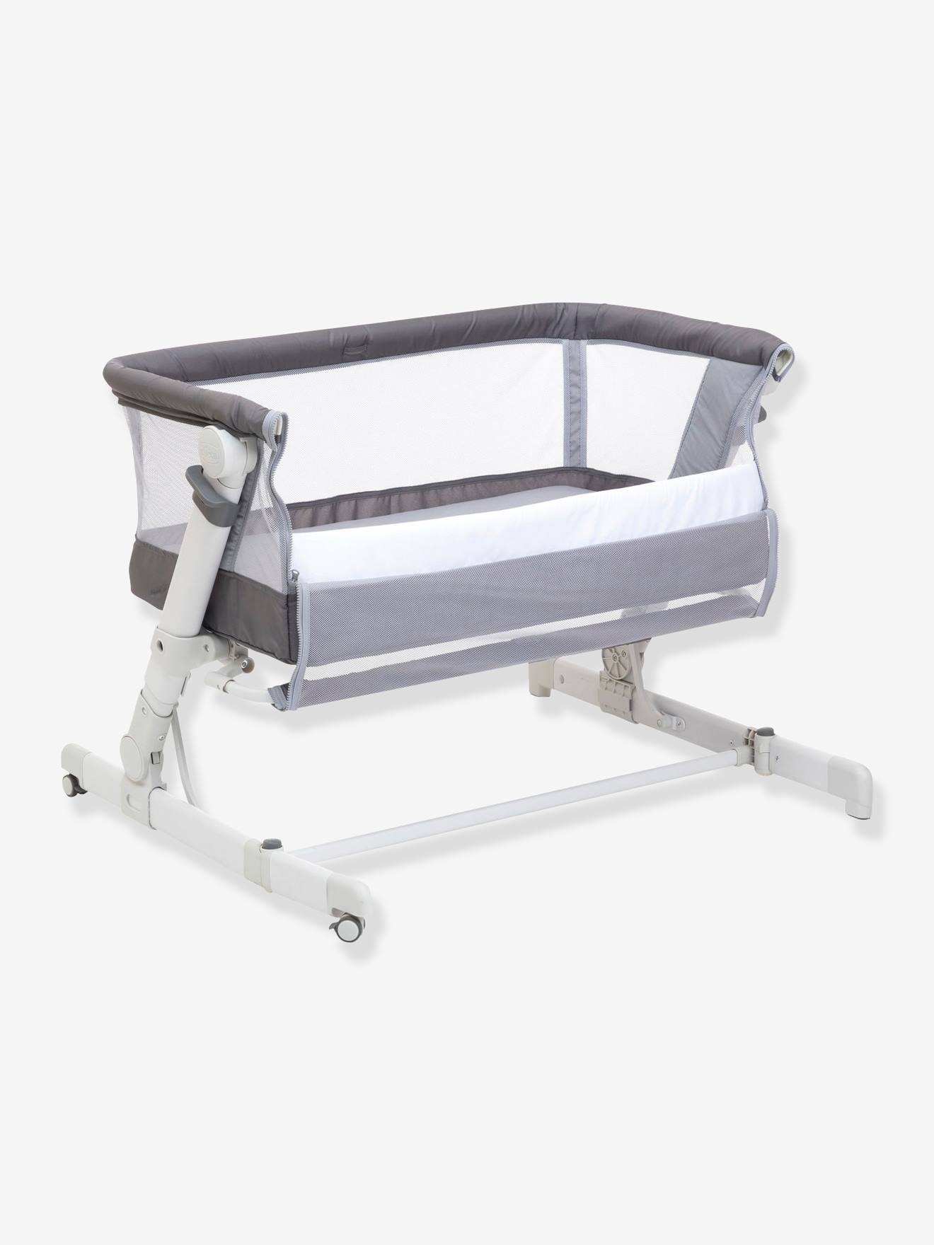 Berço portátil Chicco Next2me para dormir junto à cama, cinza escuro