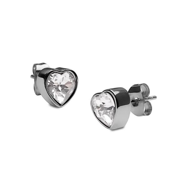 One Set Colar & Brincos Bright Heart - OJBSPK03S