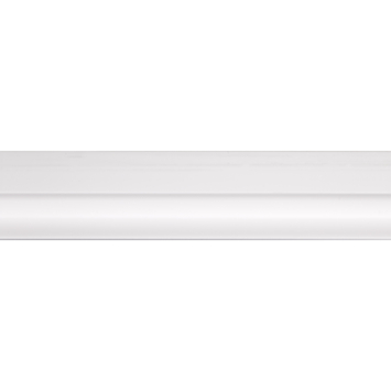 Tussenprofiel kunststof wit 21x25 mm lengte 260 cm