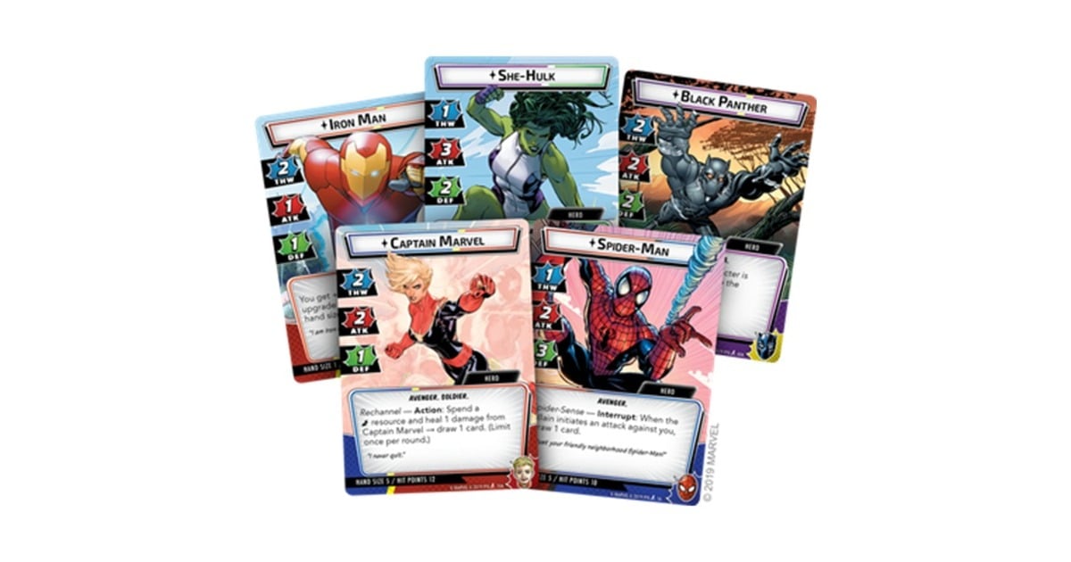 AsmodeeMarvel Champions: The Card Game Kaartspel  (Engels, 1 - 4 spelers, 45 - 90 minuten, Vanaf 14 jaar)