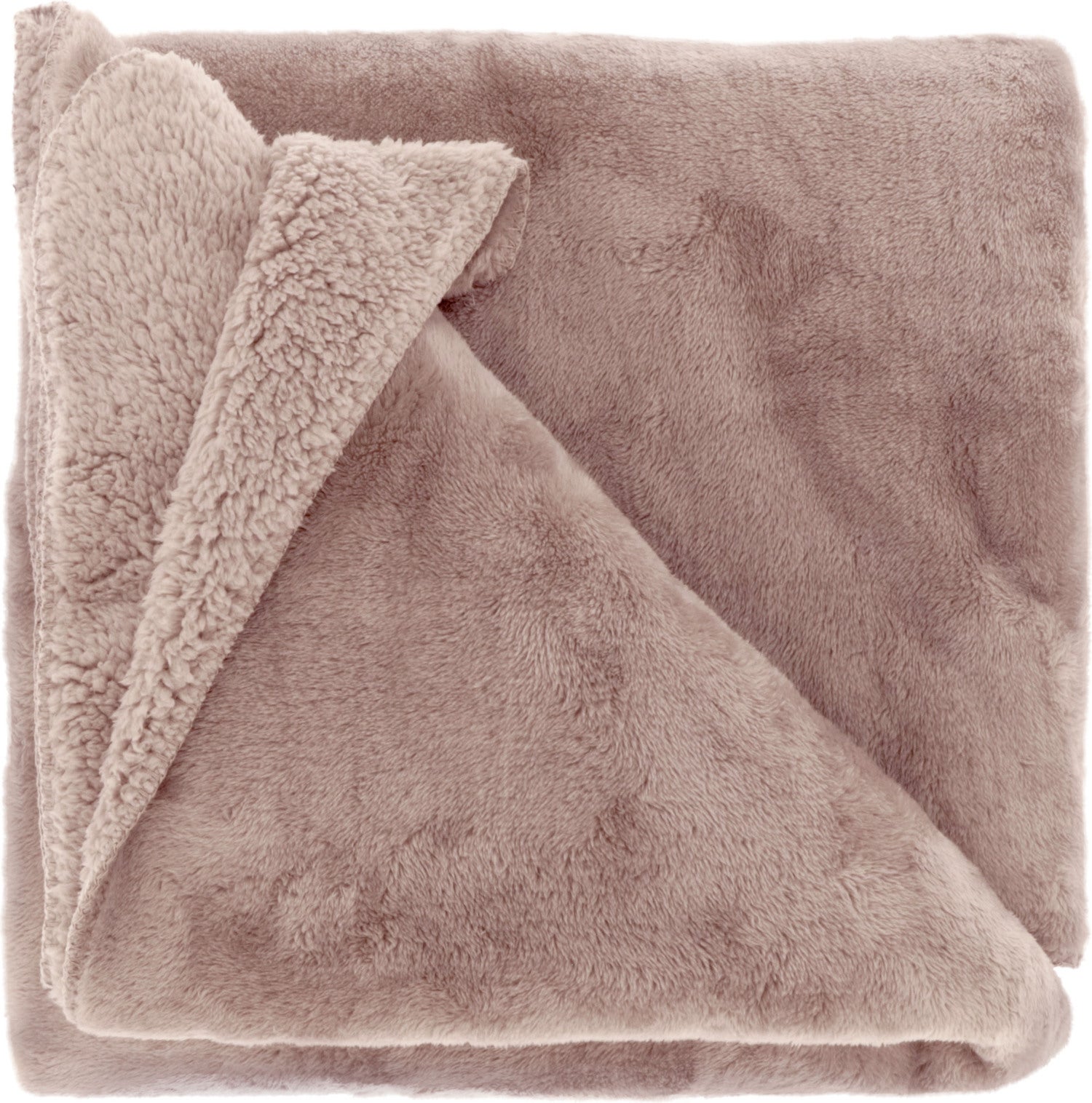 Unique Living plaid Torvah roze 150 x 200 cm