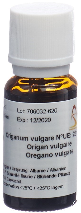 Aromasan Oregano vulgare<br>15 ml, Ätherisches Öl