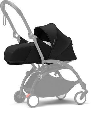Stokke YOYO 3 Sportsvogn inkl. Newborn Pack, Black/Black
