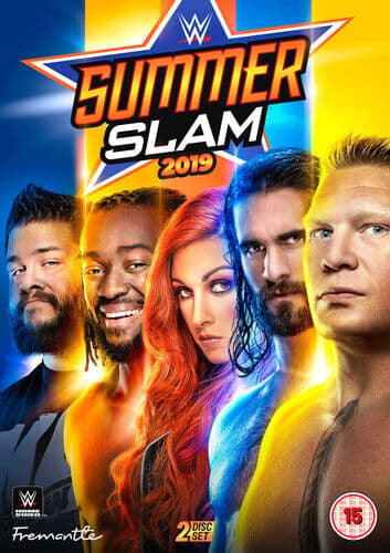 WWE: Summerslam 2019 DVD (2019) Brock Lesnar Cert 12 2 Discs Region 2