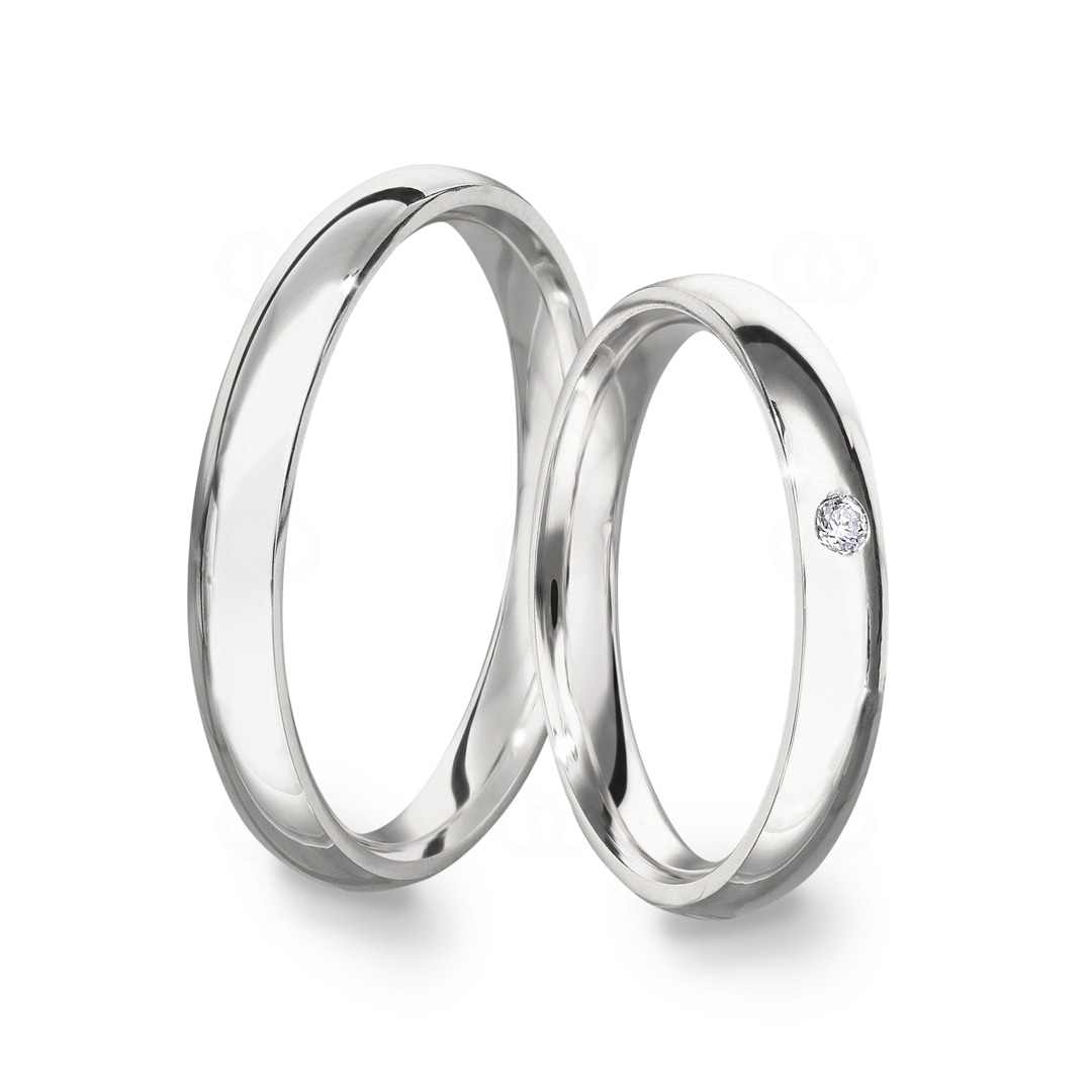 Paarringe 925 Silber Bari