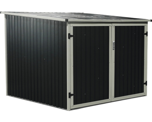 Fietsgarage, opbergbox WESTMANN incl. fietsstandaard 203 x 200 cm antraciet