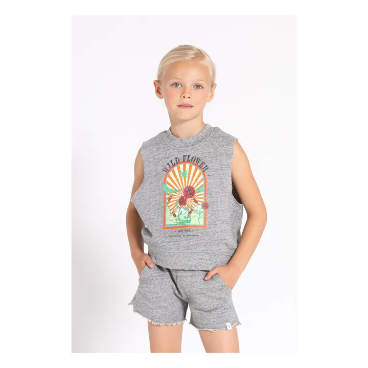 Finger in the nose Sweat Sans Manches Clem | Gris