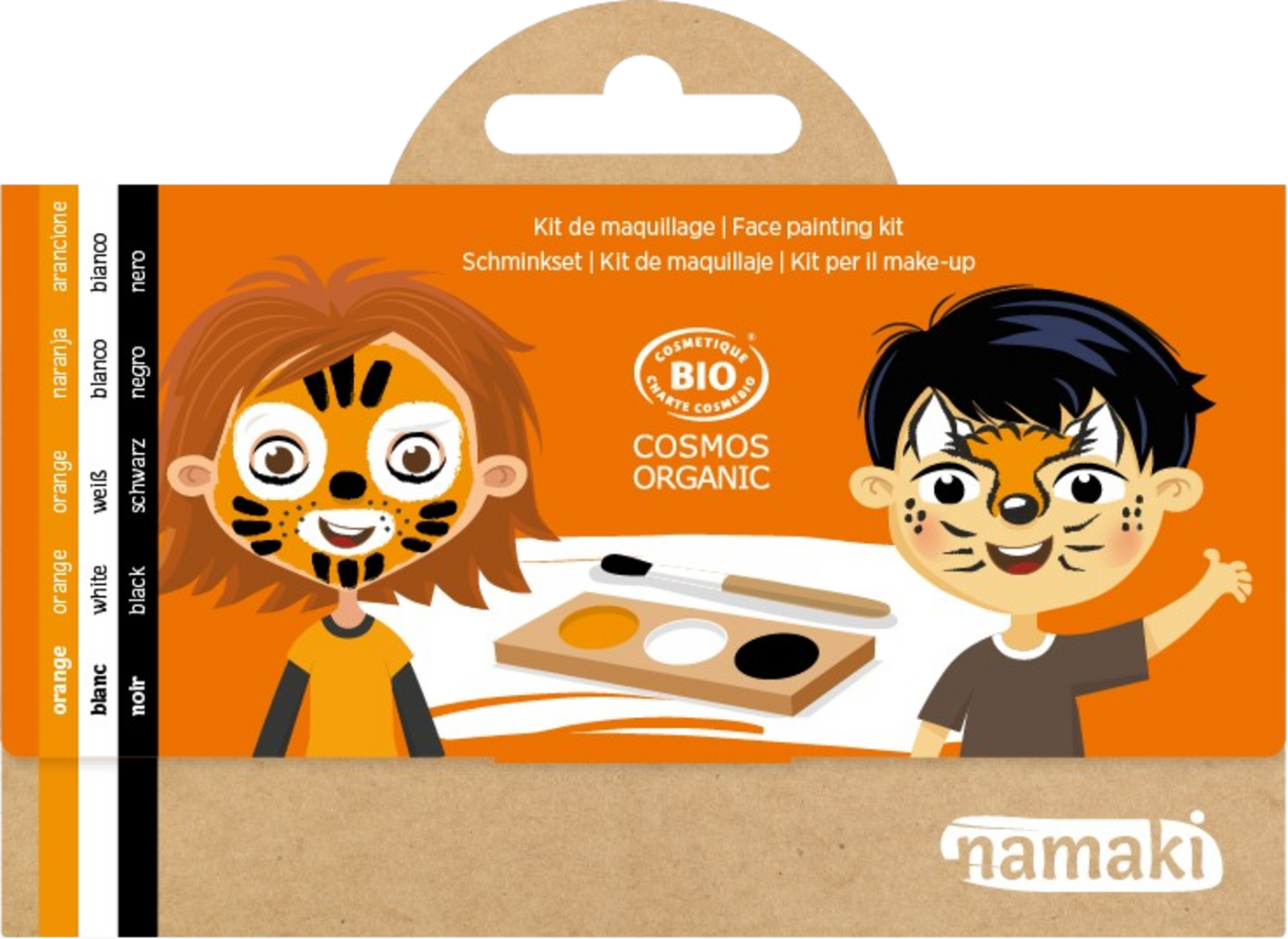 namaki  Tiger & Fox Face Painting Kit