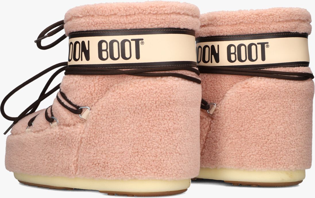 roze moon boot snowboots icon low fleece