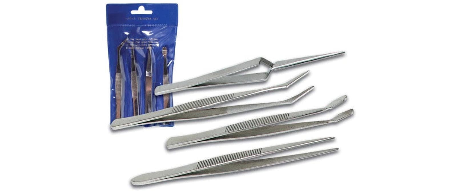 Pinzetten-Set 4-teilig4-Teilig
