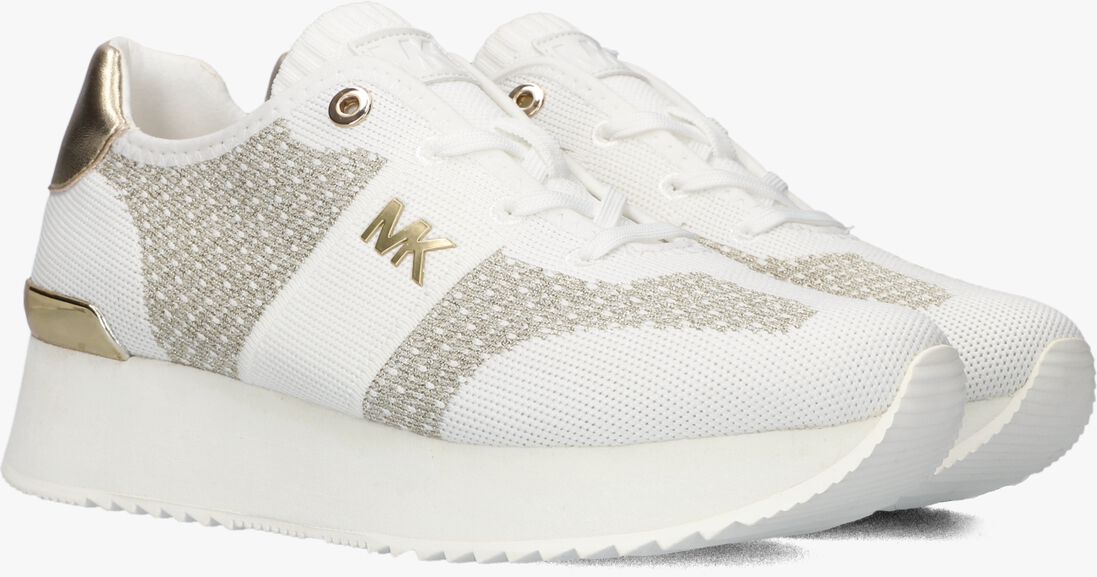 MICHAEL KORS gouden michael kors lage sneakers monique knit trainer