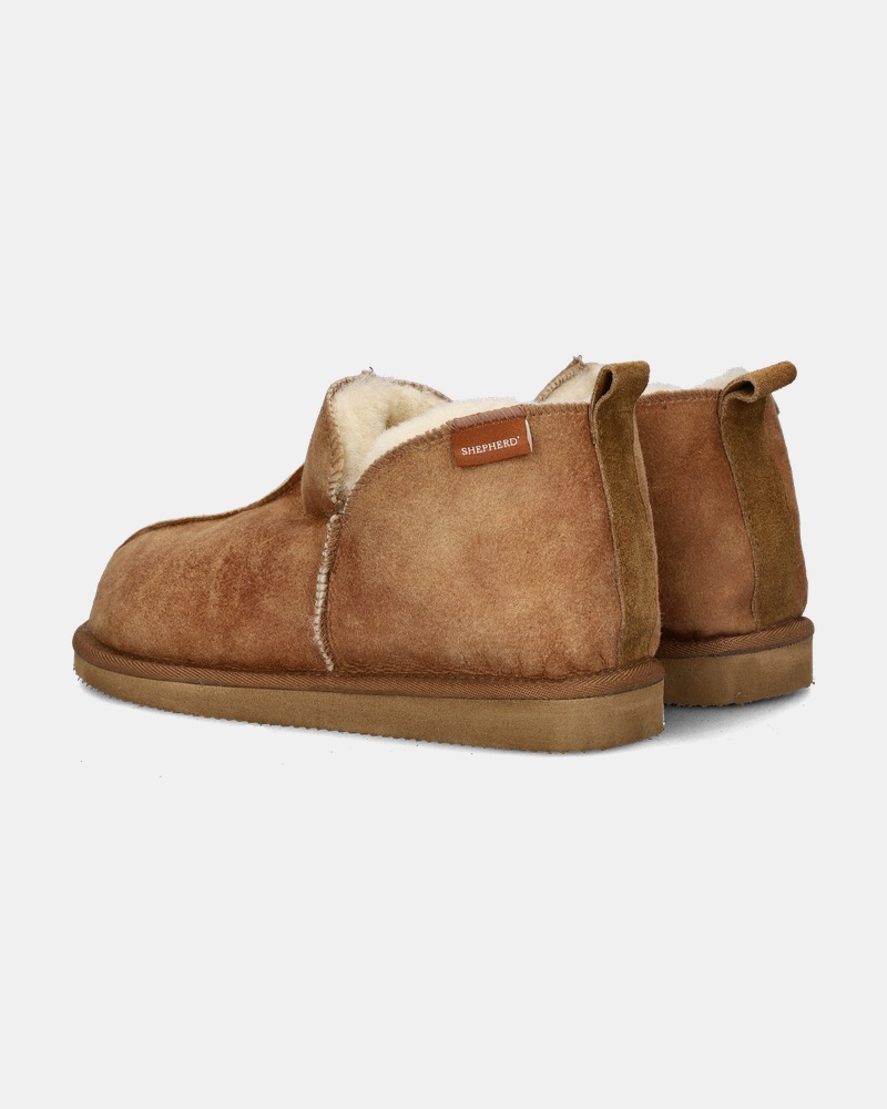 Shepherd Annie Pantoffels  - cognac