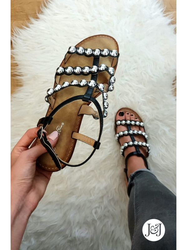 Nu-pieds boules 'Calia'