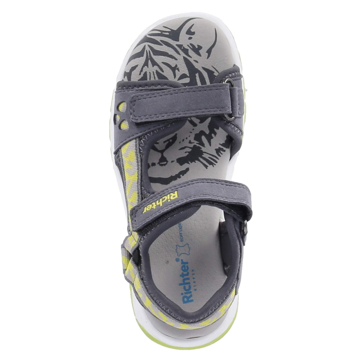Richter Sandalen - ash/neon yellow
