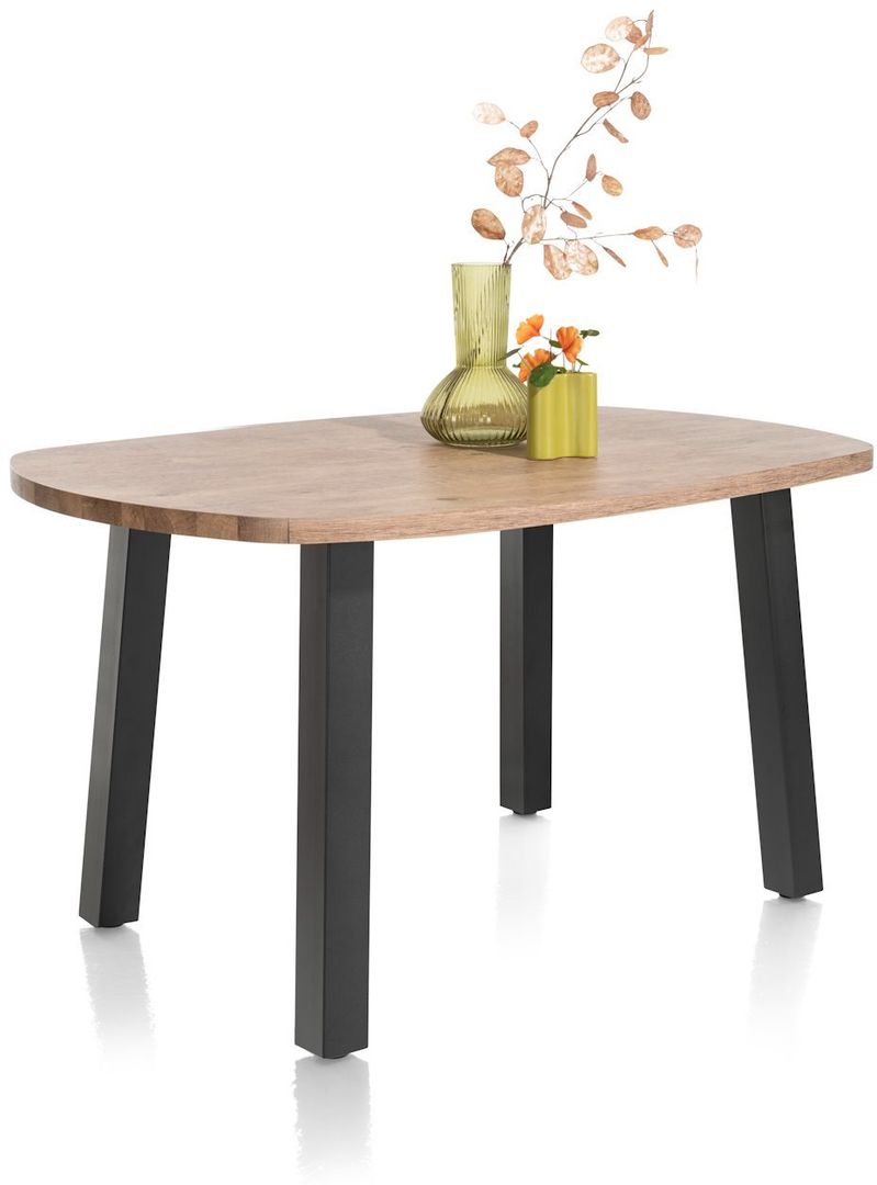 Henders en Hazel Pavarotti Zwarte Poten Eettafel